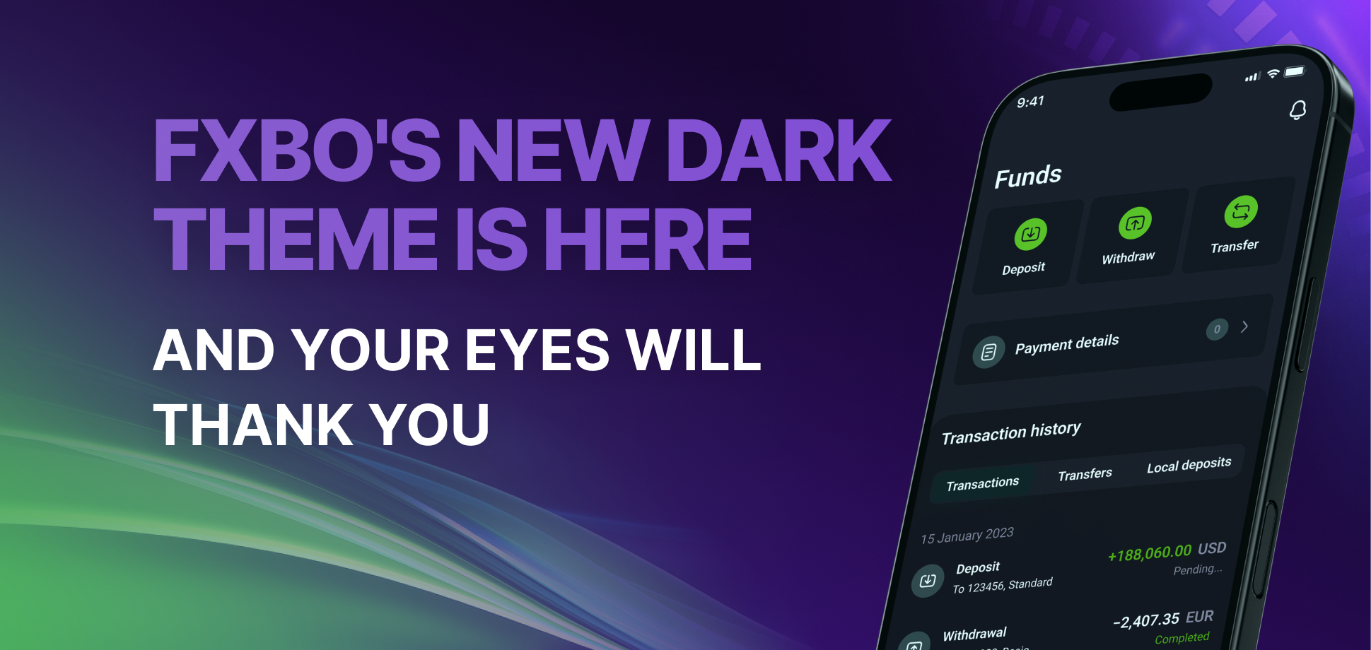 FXBO's New Dark Theme Is Here and Your Eyes Will Thank You