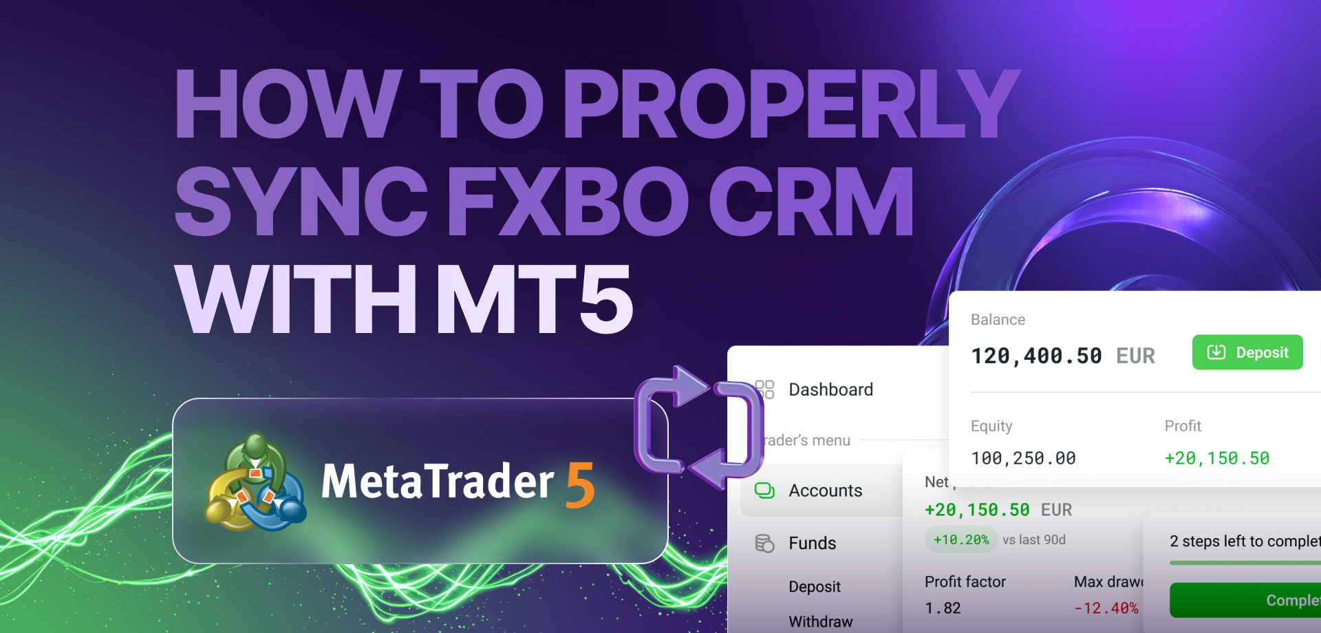 How to Properly Sync FXBO CRM with MetaTrader 5 (MT5)